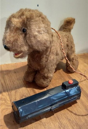 Vintage battery operated plush - operated,
