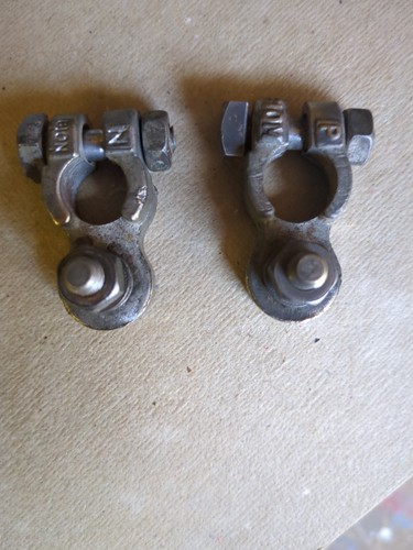 Vintage car battery terminal - battery,