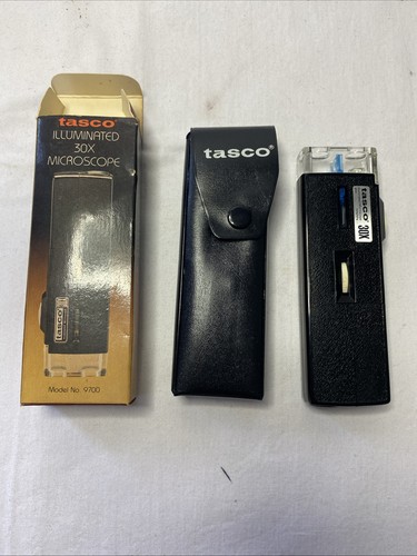Tasco pocket microscope - tasco, in