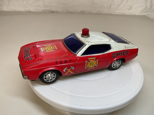 Vintage tinplate mustang mach - vintage,