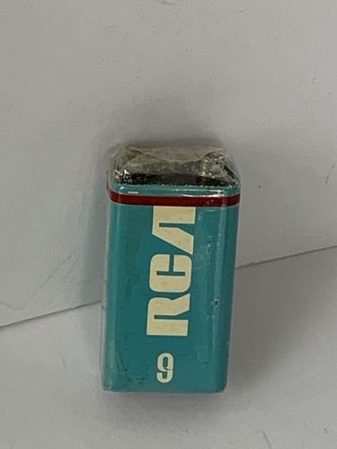 Vintage battery rca - 9, volt