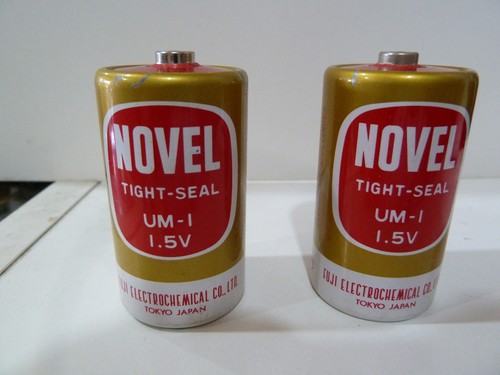 Vintage battery 2pcs - battery,