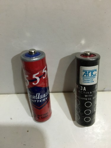 Vintage batteries penlight - vintage,