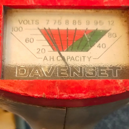 Davenset vintage battery drop - vintage,
