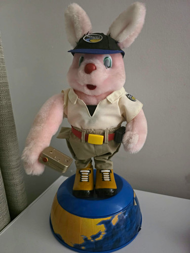 Duracell bunny vintage battery - bunny,