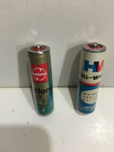 Vintage batteries penlight - vintage,