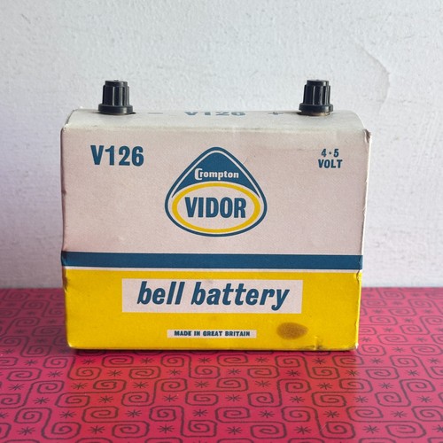 Crompton vidor bell v126 - vidor, 4.5v