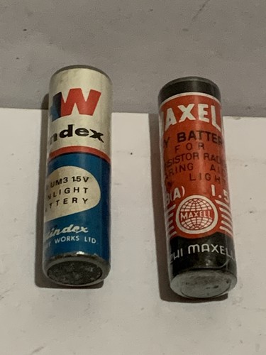 Vintage batteries penlight - vintage,