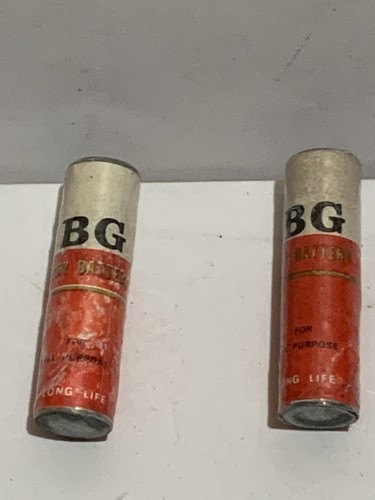 Vintage batteries penlight - batteries, bg