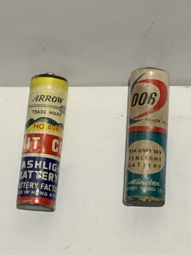 Vintage batteries penlight - vintage,