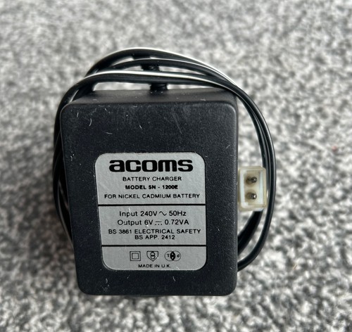 Vintage acoms 1200e - acoms, battery