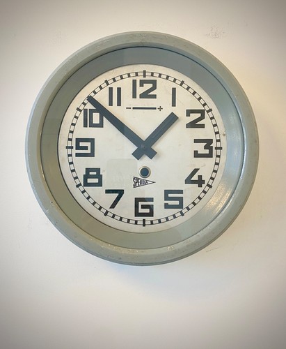 Vintage french wall clock - french,