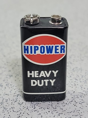 Vintage hipower square - hipower, 9v