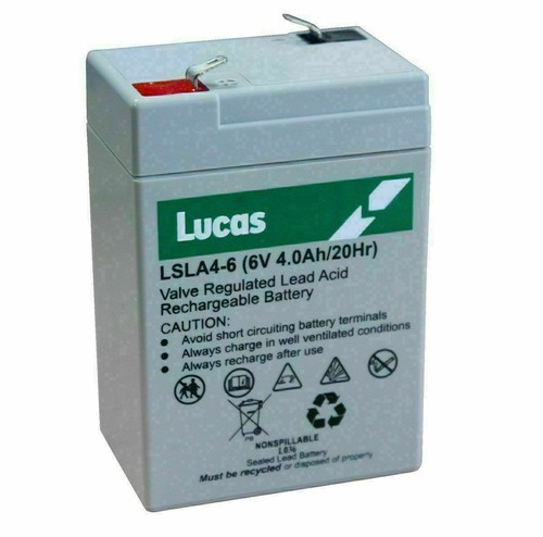 Lucas six volt - lucas, sealed