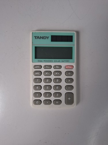 Vintage tandy 428 - vintage, pocket