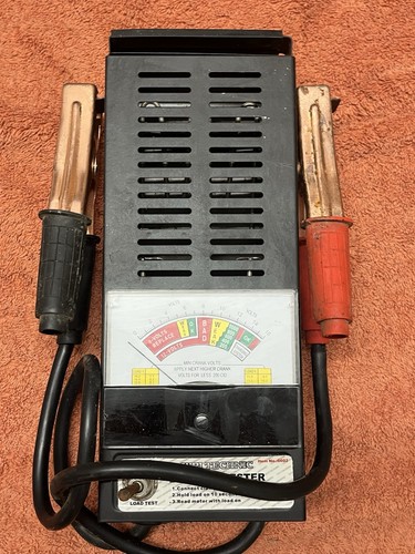 Vintage car battery load - vintage,