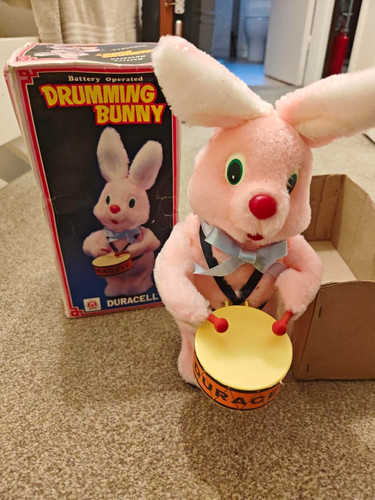 Vintage duracell drumming - vintage,