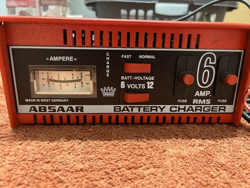 Vintage car battery charger - car, charger,