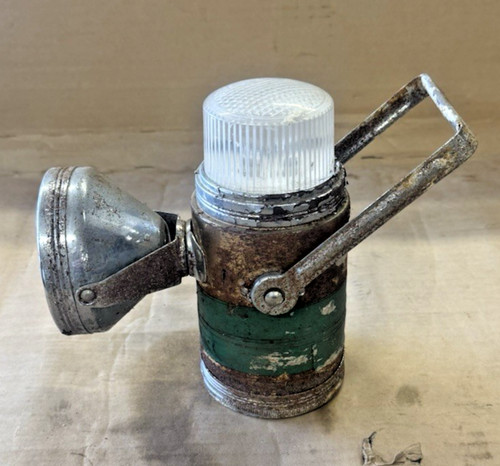 Vintage hand battery - hand, lamp