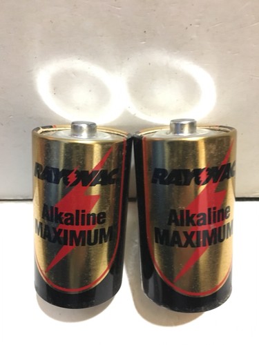 Vintage battery 2pcs rayovac - vintage,