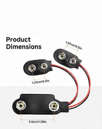 Pp3 pp9 battery adapter for - to,