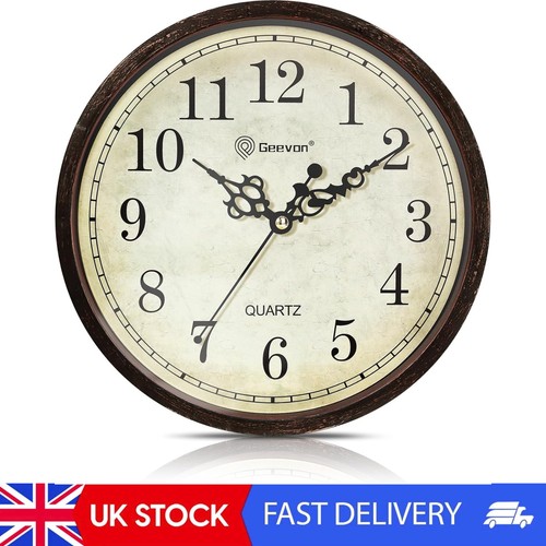 Retro wall clock silent - clock,,