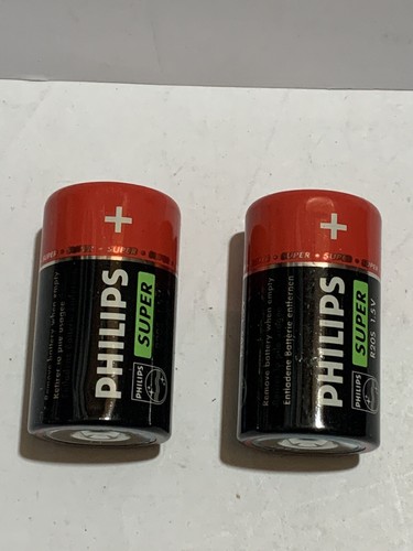 Vintage battery 2pcs phlips - battery,